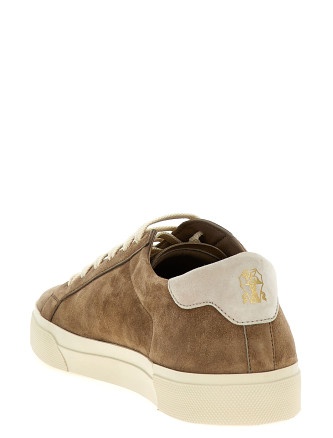 Кроссовки BRUNELLO CUCINELLI Suede sneakers (MZUCHHP330CPU63) #