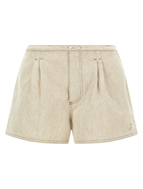 Бермуды, шорты JACQUEMUS 'Le Short De-Nimes Amelo' (26ESOW00612AD00044130) #1