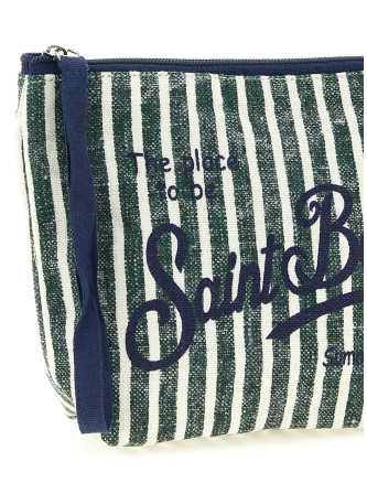 Клатч MC2 SAINT BARTH 'Aline' (ALINELINENLINENSTRIPESV51) #