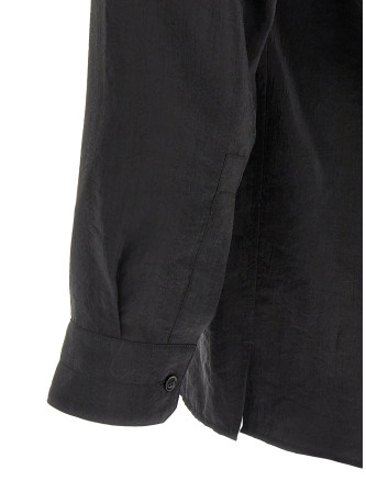 Рубашка, блузка LEMAIRE Convertible collar shirt (SH1233LF1308BK999) #