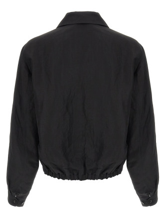 Повседневная куртка LEMAIRE Linen canvas jacket (OW1231LF1022BK999) #