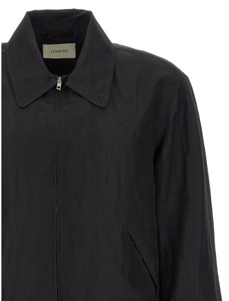 Повседневная куртка LEMAIRE Linen canvas jacket (OW1231LF1022BK999) #