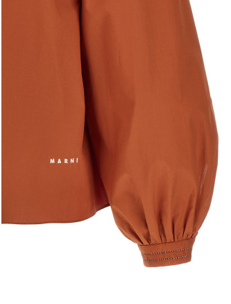 Рубашка, блузка MARNI Boat neck blouse (TTMA0449S1UTC19300M07) #