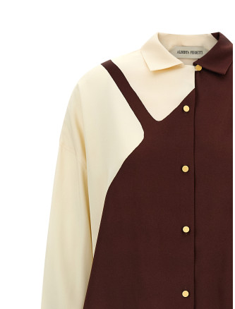 Рубашка, блузка ALBERTA FERRETTI Graphic print shirt (A022201511074) #