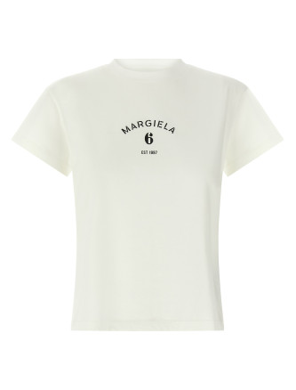 Футболка MM6 MAISON MARGIELA Logo print T-shirt