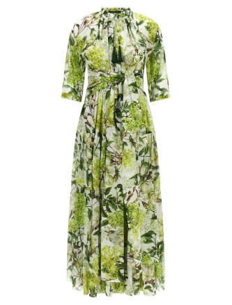 Макси SAMANTHA SUNG 'Eden' (EDENDRESSWHITEYELLOW) #