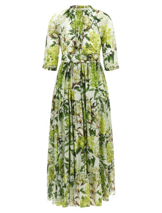 Макси SAMANTHA SUNG 'Eden' (EDENDRESSWHITEYELLOW) #