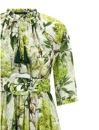 Макси SAMANTHA SUNG 'Eden' (EDENDRESSWHITEYELLOW) #