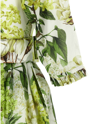 Макси SAMANTHA SUNG 'Eden' (EDENDRESSWHITEYELLOW) #