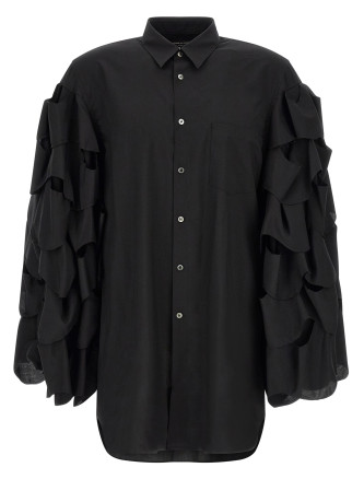 Рубашка, блузка COMME DES GARÇONS HOMME PLUS Draped sleeve shirt