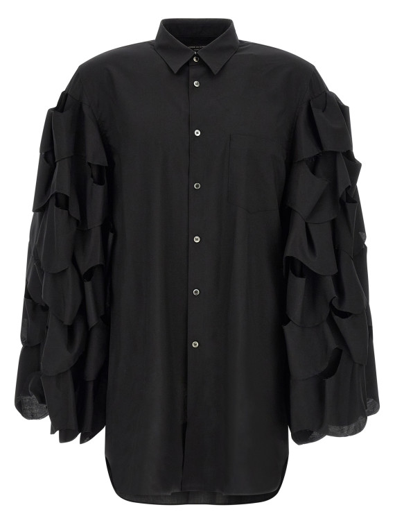 Рубашка, блузка COMME DES GARÇONS HOMME PLUS Draped sleeve shirt (PQB0011) #1