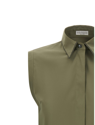 Рубашка, блузка BRUNELLO CUCINELLI 'Shiny Trim' (M0091MA616C3066) #