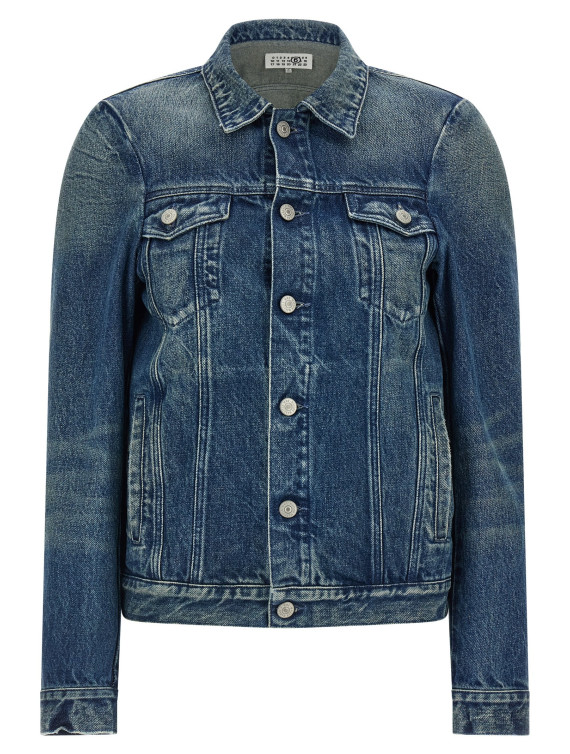 Джинсовая куртка MM6 MAISON MARGIELA 'Numeric Signature MM6' (S62AN0180M30058961) #1