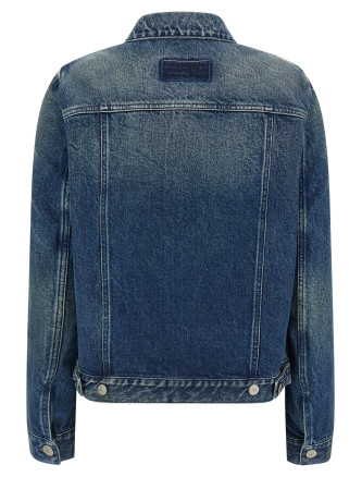 Джинсовая куртка MM6 MAISON MARGIELA 'Numeric Signature MM6' (S62AN0180M30058961) #