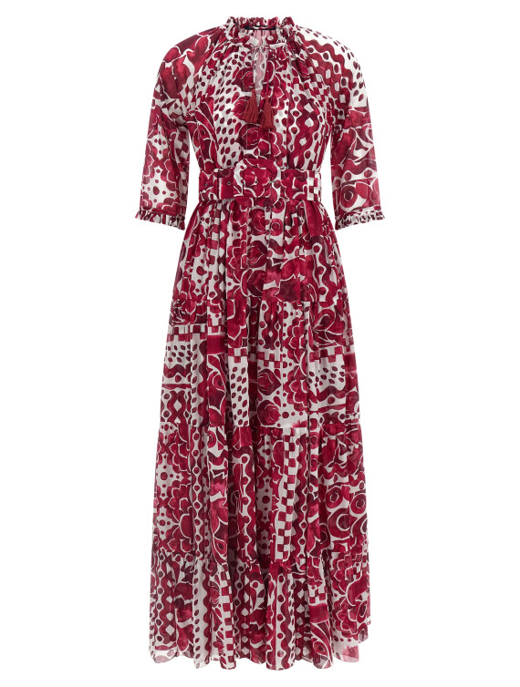 Макси SAMANTHA SUNG 'Eden' (EDENDRESSWHITEPINK) #1