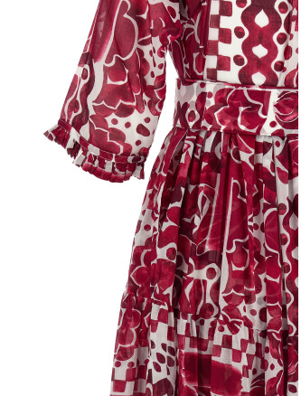 Макси SAMANTHA SUNG 'Eden' (EDENDRESSWHITEPINK) #