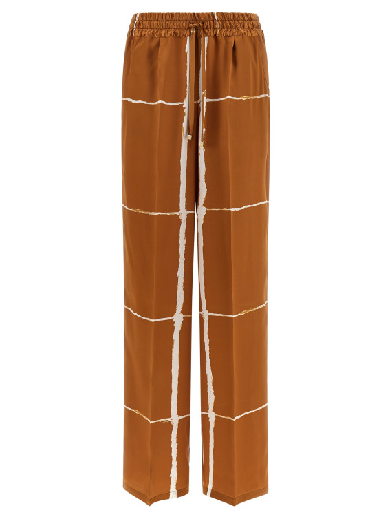 Брюки KITON Silk pants (D48122K0873G07004) #1