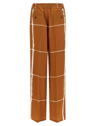 Брюки KITON Silk pants (D48122K0873G07004) #