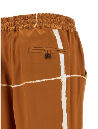 Брюки KITON Silk pants (D48122K0873G07004) #