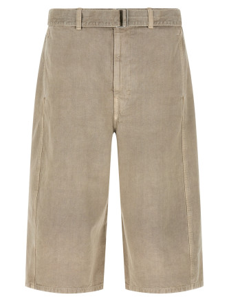 Бермуды, шорты LEMAIRE Denim bermuda shorts