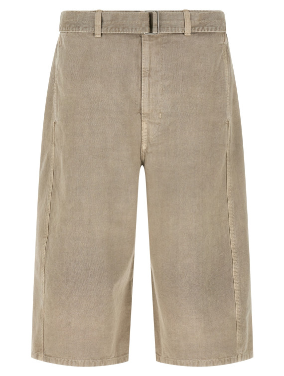 Бермуды, шорты LEMAIRE Denim bermuda shorts (PA1300LD1054BK201) #1