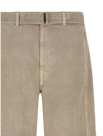 Бермуды, шорты LEMAIRE Denim bermuda shorts (PA1300LD1054BK201) #