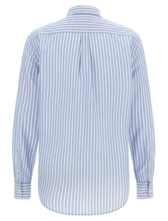 Рубашка, блузка POLO RALPH LAUREN Cotton and linen shirt (211971514503) #