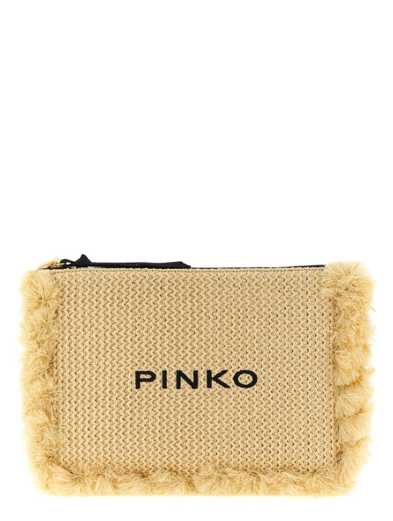 Клатч PINKO Raffia clutch (106718A39YHZ3Q) #1