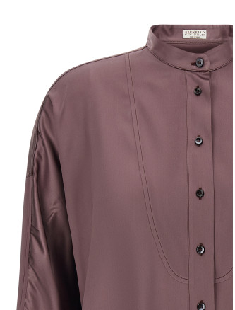 Рубашка, блузка BRUNELLO CUCINELLI Korean collar shirt (M0C59MY906C9235) #