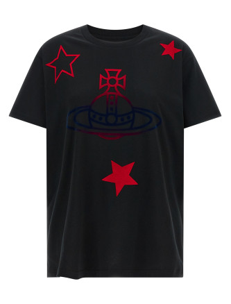 Футболка VIVIENNE WESTWOOD 'Orb and Stars Classic'