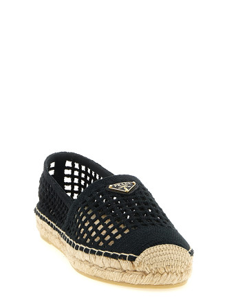 Эспадрильи PRADA Crochet knitted espadrilles (1S388OF0202F46F0002) #