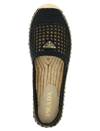 Эспадрильи PRADA Crochet knitted espadrilles (1S388OF0202F46F0002) #
