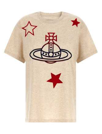 Футболка VIVIENNE WESTWOOD 'Orb and Stars Classic'