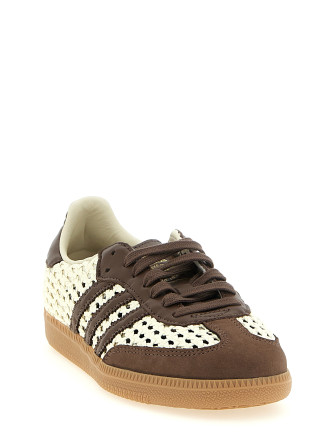 Кроссовки ADIDAS ORIGINALS 'Samba OG' (IH9373CREWHTEARSTRGOLDMT) #