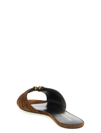 Шлепанцы SAINT LAURENT 'Babylone' (86965827D002319) #