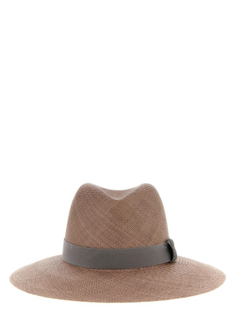 Шляпа BRUNELLO CUCINELLI 'Precious Leather Band'