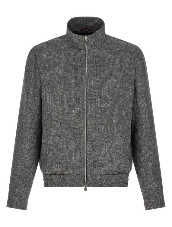 Повседневная куртка BRUNELLO CUCINELLI Hopsack jacket (MZ4036580C032) #1