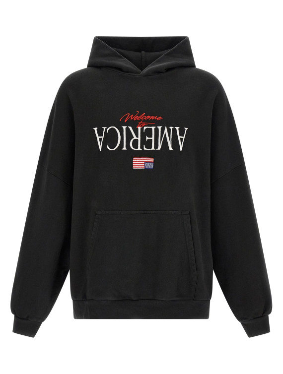 Толстовка WILLY CHAVARRIA 'Welcome To America-Hooligan' (WCJSY0241001) #1