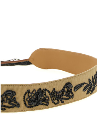 Ремень DRIES VAN NOTEN Beads embroidery belt (2610114113103102) #