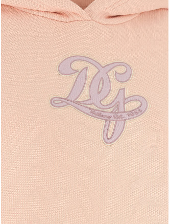 Толстовка DOLCE & GABBANA Logo embroidery hoodie (F9S47ZGDDMIF0372) #