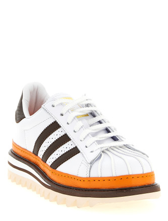 Кроссовки ADIDAS ORIGINALS 'Clot EX Orange Superstar' (KK1388WHITE) #