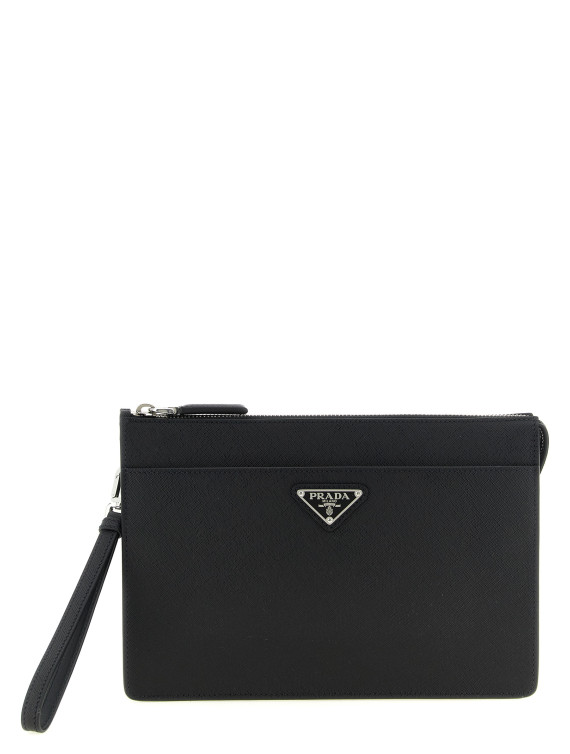 Клатч PRADA Pouch Saffiano (2VF032VOOI9Z2F0002) #1
