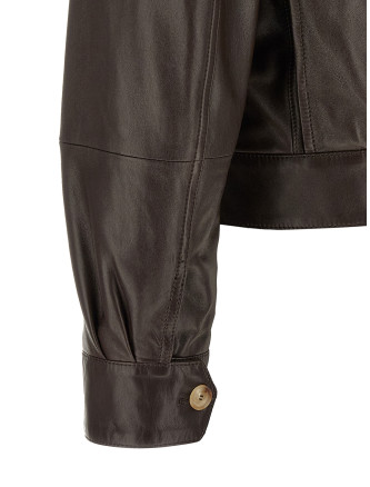 Кожаная куртка BRUNELLO CUCINELLI Jacket (MPGBR2068CQV27) #