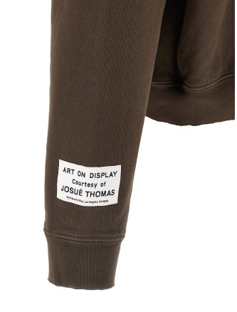 Толстовка GALLERY DEPT. 'French Logo Painted' (OUT022SEPIA) #