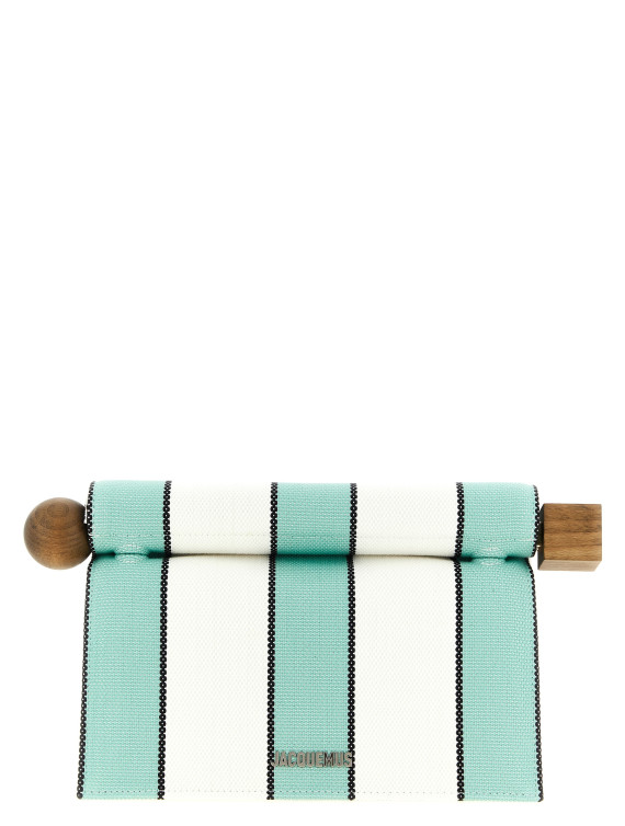 Клатч JACQUEMUS 'La Pochette Rond Carré' (24HBAW00356AW005085BT) #1