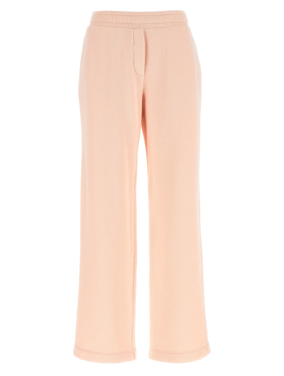 Брюки DOLCE & GABBANA Logo embroidery joggers (FTC91ZGDDMDF0372) #1