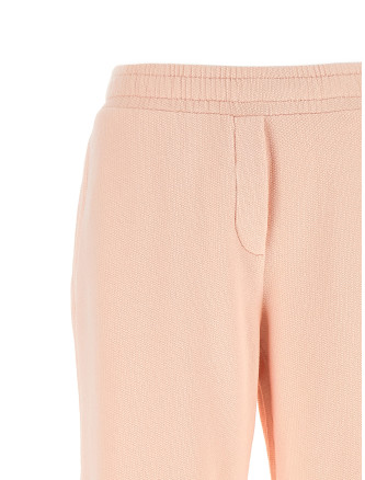 Брюки DOLCE & GABBANA Logo embroidery joggers (FTC91ZGDDMDF0372) #