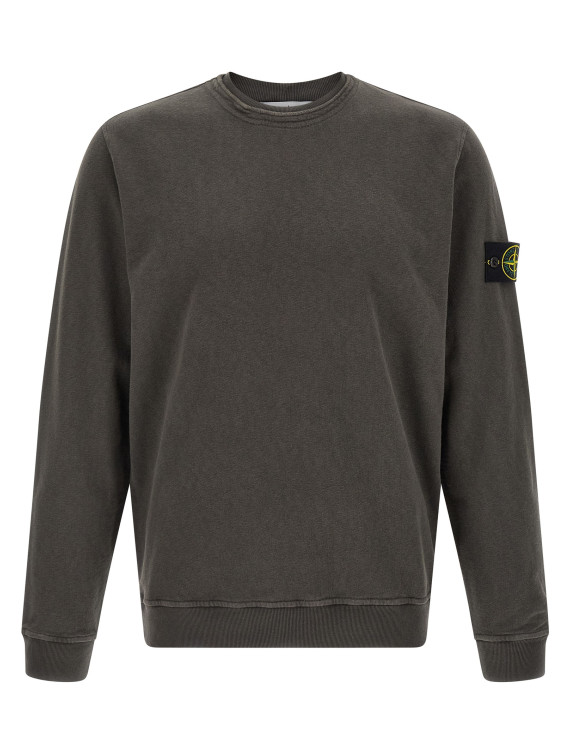 Толстовка STONE ISLAND Brushed cotton sweatshirt (L1S156100034S0060V0165) #1