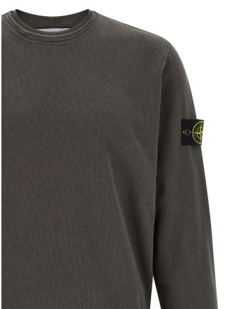 Толстовка STONE ISLAND Brushed cotton sweatshirt (L1S156100034S0060V0165) #