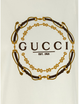 Футболка GUCCI 'Briglie Gucci Est 1921' (837959XJHQY9750) #